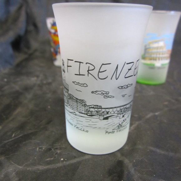 VINTAGE SOUVENIR SMALL GLASSES FROM OTHER COUNTRIES SET OF 5, BUY 1 OR ALL $5EA - Picture 9 of 10
